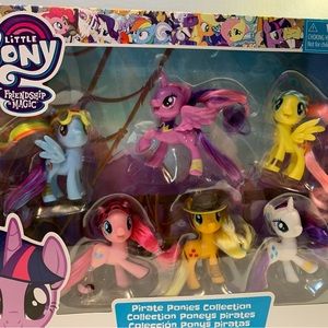 My Little Pony Friendship is Magic Pirate Ponies Collection 6 Pack Set by Hasbro